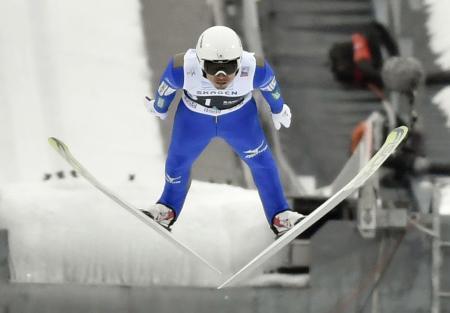 　今季日本勢最高の４位になった伊東大貴＝オスロ（共同）