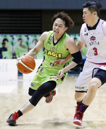 バスケ男子、北海道が秋田を下す Ｂリーグ