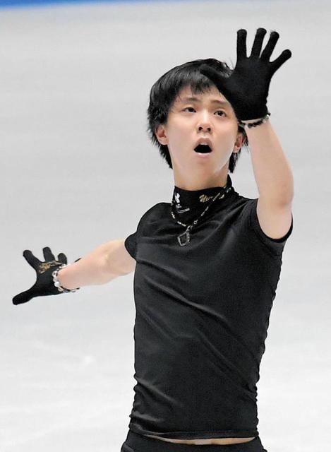 羽生結弦 今季ラスト大会へ好調アピール 連続ジャンプも上々/スポーツ