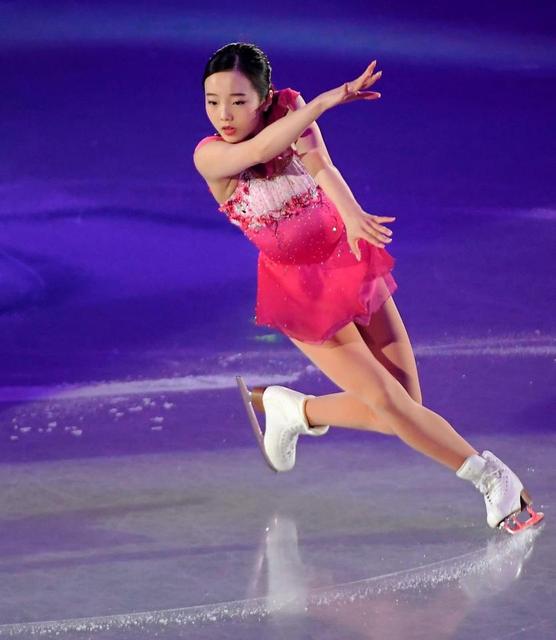 本田真凜 高画質 本田真凜もエキシビに登場 フリー曲のアレンジバージョン披露/スポーツ/デイリースポーツ online
