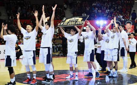 バスケ栃木が東地区優勝決める Ｂリーグ