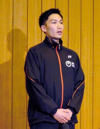 大会にエントリーした桃田賢斗