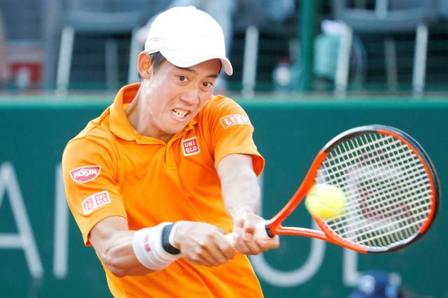 錦織８強入り　自身初！全仏前週の大会へ「体力面が心配」