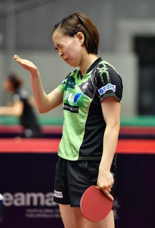 平野が初戦突破、石川敗退 卓球の荻村杯第３日