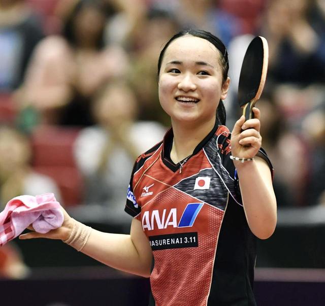 伊藤美誠、中国選手破って８強入り