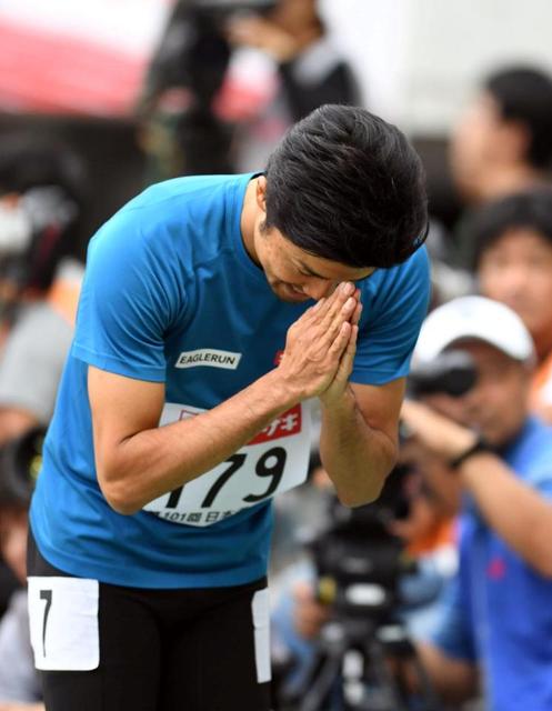 末続慎吾、９年ぶり日本選手権に予選落ちも大歓声「ベストの走りできた」