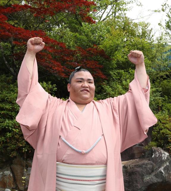 御嶽海、長野出身力士では８４年ぶりの新関脇　「いい位置まで来た」