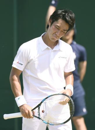 テニス、杉田は２回戦で敗れる ウィンブルドン第４日