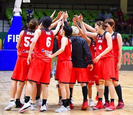 日本、中国下して決勝へ バスケット女子アジア杯