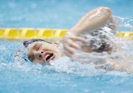 世界パラ競泳へ練習公開 木村敬一「金メダル取りたい」