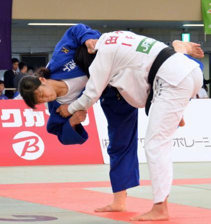 柔道、世界代表の新添左季が初Ｖ 全日本学生体重別選手権