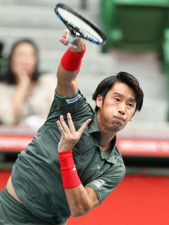 楽天テニス、杉田が大会初勝利 ６度目出場で