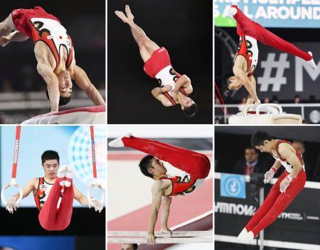 世界体操、白井「エレガンス賞」 日本選手で史上４人目