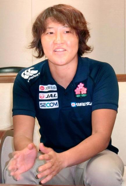 ラグビー７人制女子代表帰国　Ｗ杯決め主将中村「いい経験になった」