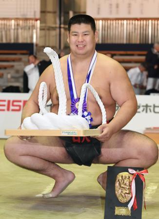 日大の中島が学生横綱 全国学生相撲選手権