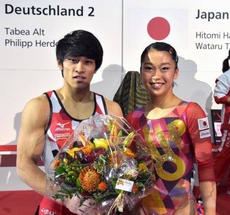 体操、谷川・畠田の日本は２位 スイス杯