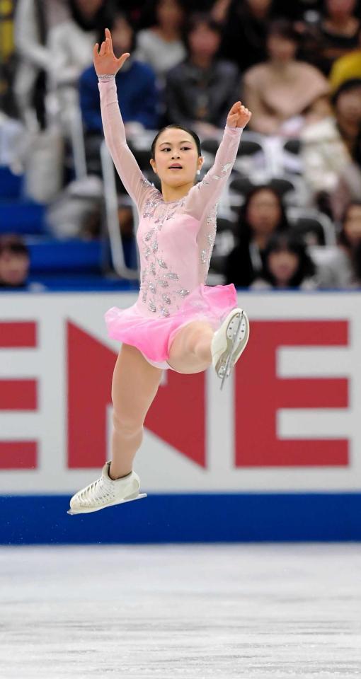 　ＳＰで熱演する宮原知子