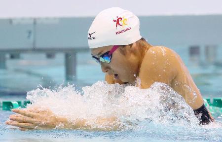 競泳短水路、池江が日本新で２位 Ｗ杯東京大会、瀬戸は圧勝