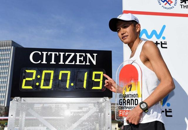 大迫傑 日本歴代５位　男子マラソン界に救世主！ 東京五輪代表選考会の出場権獲得