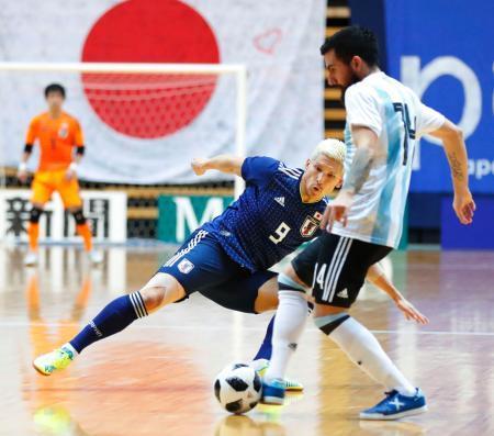 日本、アルゼンチンに敗戦 フットサル国際親善試合