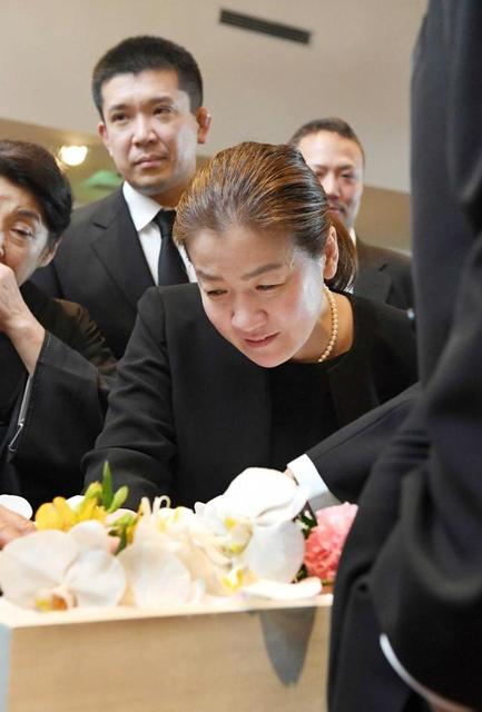 園田義男氏葬儀に６００人参列　谷亮子さん「柔道一直線の熱い先生」