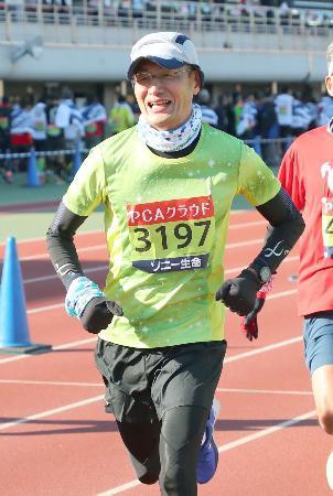 京大の山中教授が完走 ３時間２５分、別大毎日マラソン