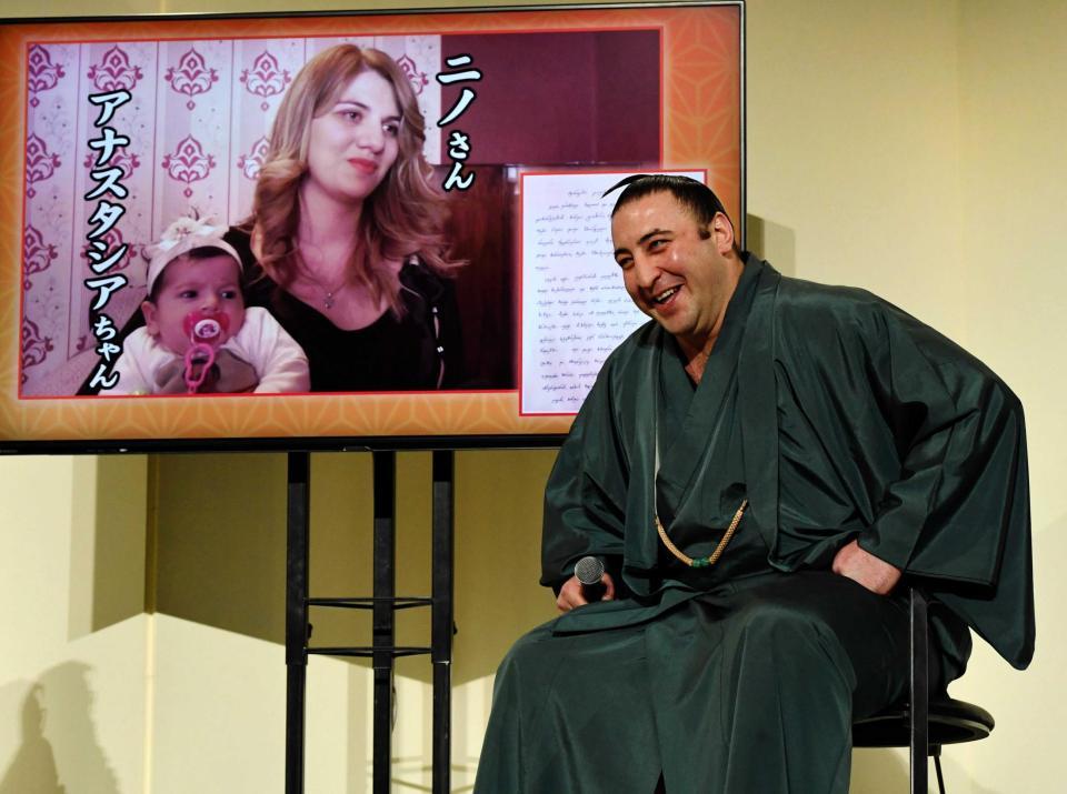 栃ノ心大関とり宣言「もう一つ上に」サプライズでニノ夫人からの手紙も/スポーツ/デイリースポーツ online