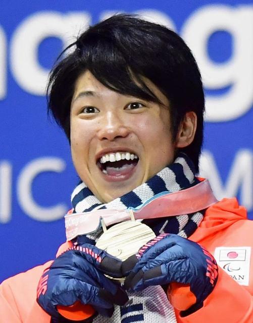成田緑夢　スノーボードクロスで銅メダル