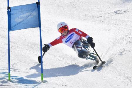 平昌パラ村岡「金」メダル４個目 日本選手団第１号、日本７個目