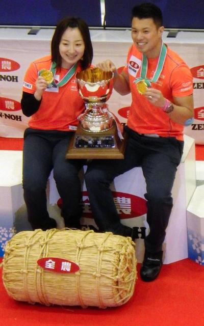 藤沢、山口ペアが圧巻全勝で初の日本一　カー娘対決で敗れた吉田知「さっちゃん無双」