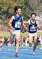 今季国内初レースに臨んだ多田修平（左）
