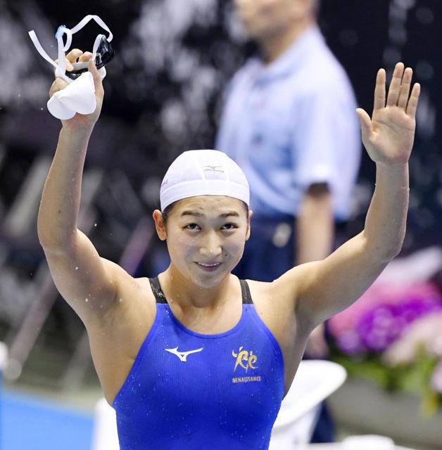 池江璃花子が日本新Ｖ　東京五輪へ“メダル圏内”突入「世界記録も視野に入れていく」