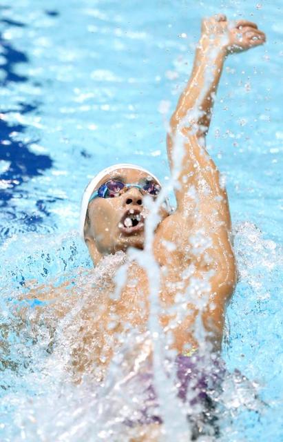 入江陵介　男子１００Ｍ背泳ぎ５連覇で「まだまだ現役」宣言