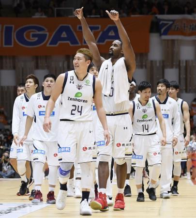 バスケ、琉球が西地区初優勝 男子Ｂリーグ