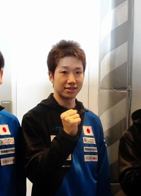 卓球・水谷、自信監修Ｖアイテム“水谷カレー”ＰＲ「今回もあやかりたい」