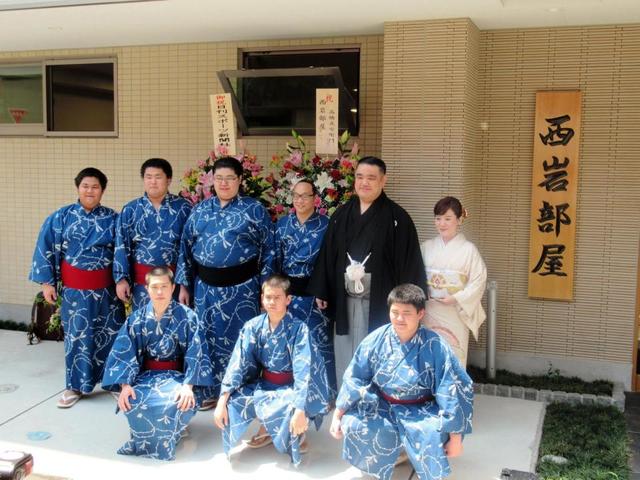 西岩親方が部屋開き　弟子７人と新たなスタート「日本一の相撲部屋を目指したい」