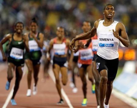 女子１５００ｍはセメンヤが優勝 陸上のドーハ大会