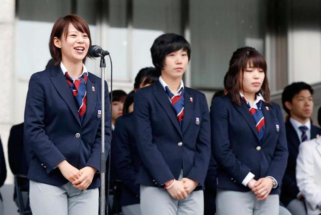 高木姉妹らを１５００人が祝福　北海道出身の選手らの健闘をたたえる
