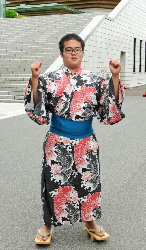 新弟子検査を受検した田中