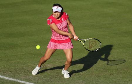 女子テニス、奈良は１回戦敗退 ネイチャーバレー・オープン