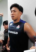 ラグビー日本代表が前日練習。先発に抜てきされたフランカー徳永