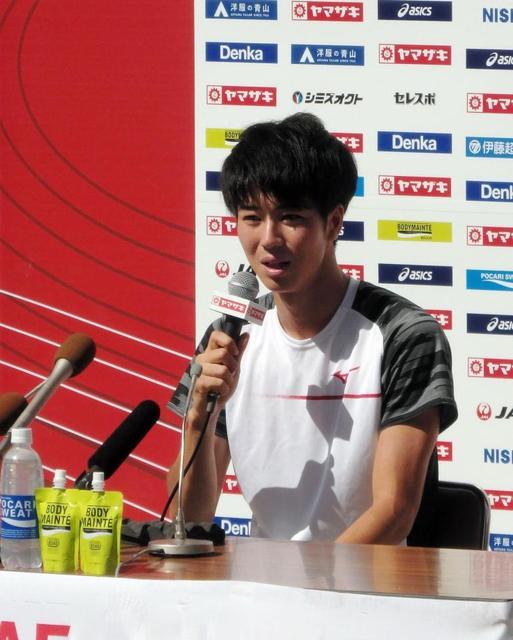 多田修平　昨年２位の日本選手権「チャレンジャーとして挑みたい」