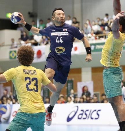 ハンド、日本がブラジルに連敗 男子、国際親善試合