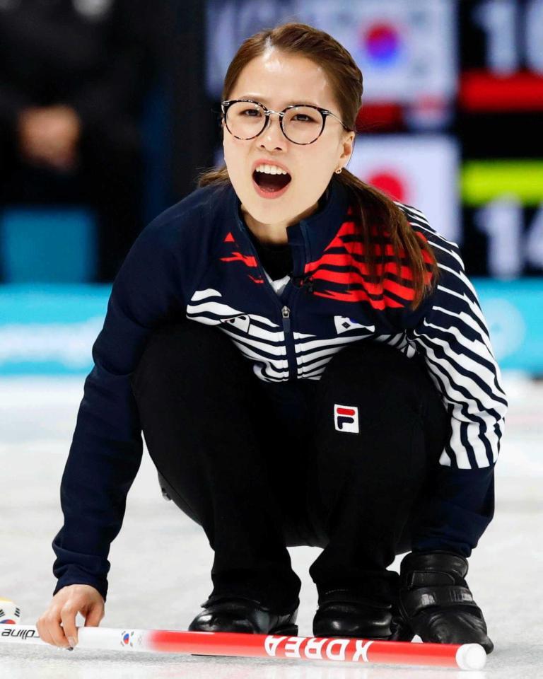 カーリング女子韓国代表の金ウンジョン