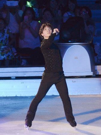 　アイスショーに出演した宇野昌磨＝名古屋市ガイシプラザ