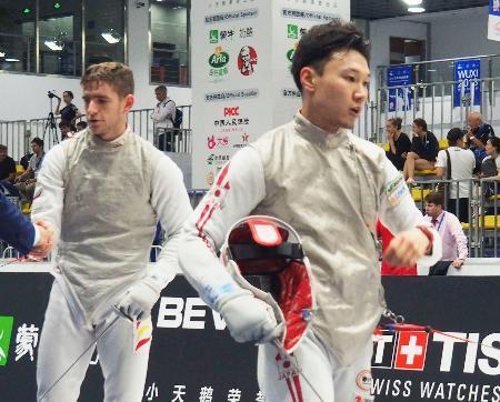 フェンシングの西藤、敷根が敗退 中国での世界選手権１回戦で
