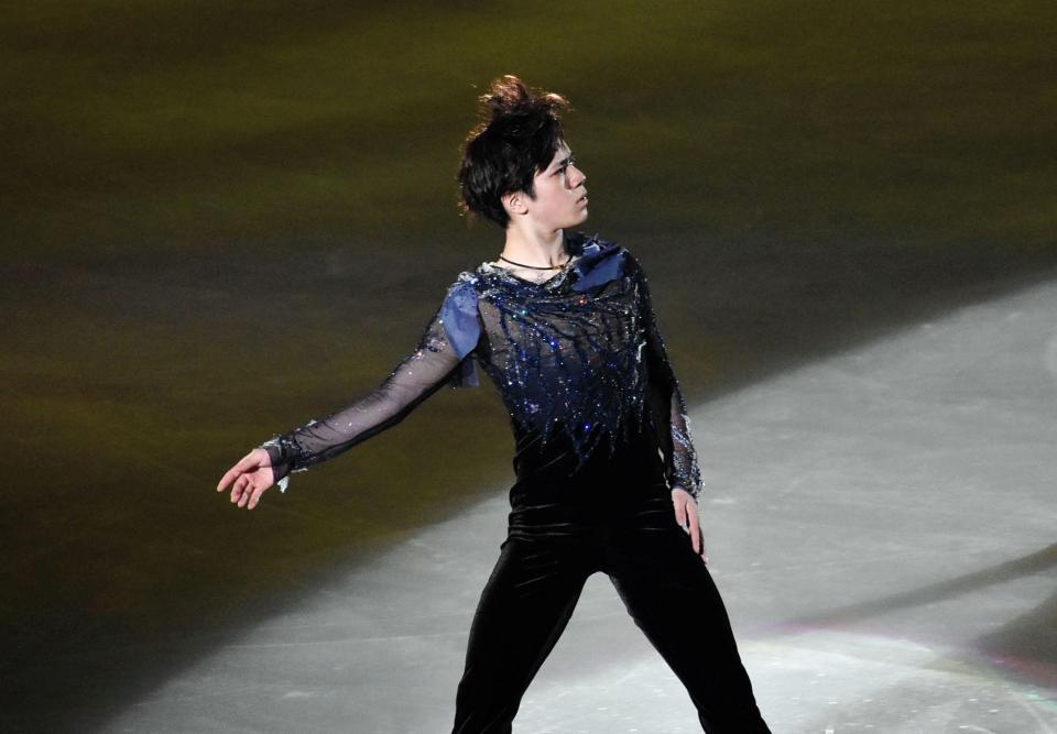 新シーズンのフリーを披露する宇野昌磨