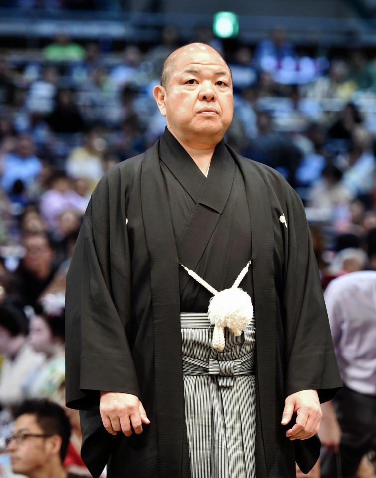 　八角理事長（２０１８年７月８日）