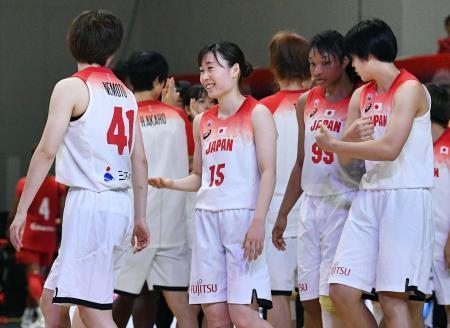 バスケ女子日本、カナダ破る Ｗ杯へ強化試合