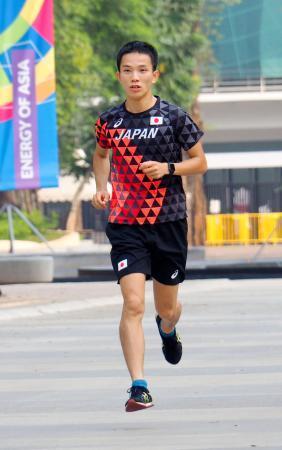 ア大、マラソン男女代表が抱負 井上「金メダルを狙う」